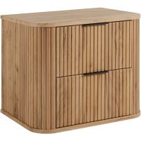 Rodan Elegance szafka z blatem 60,4x41,5x51,7 cm podumywalkowa wisząca dąb