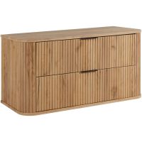 Rodan Elegance szafka z blatem 100,4x41,5x51,7 cm podumywalkowa wisząca dąb