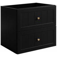 Rodan Gusto szafka 60x46x57 cm podumywalkowa wisząca czarna