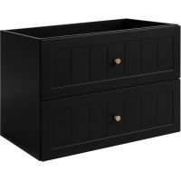 Rodan Gusto szafka 80x46x57 cm podumywalkowa wisząca czarna