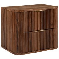 Rodan Elegance szafka z blatem 60,4x41,5x51,7 cm podumywalkowa wisząca dąb orzech