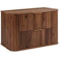 Rodan Elegance szafka z blatem 80,4x41,5x51,7 cm podumywalkowa wisząca dąb orzech