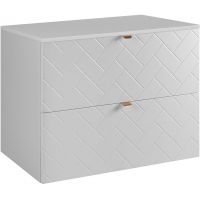 Zestaw Rodan Trend szafka 80 cm podumywalkowa z blatem biały (5906154450829, 5906154451918)