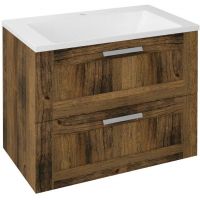 Sapho Amia szafka 75 cm podumywalkowa wisząca dąb collingwood AM075-1919