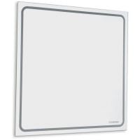 Sapho Gemini lustro 90x90 cm kwadratowe z oświetleniem LED GM092