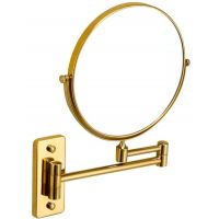 Stella lusterko kosmetyczne obrotowe złoty połysk 22.01230-G