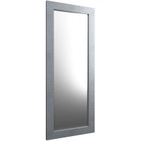 Styler Jyvaskyla lustro 148x56 cm prostokątne rama szaro-niebieskie płótno LU-12452