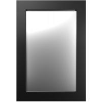 Styler Jyvaskyla lustro prostokątne 86x60 cm czarne LU-12329