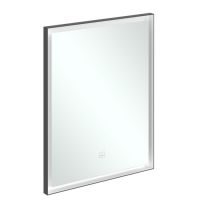 Villeroy & Boch Subway 3.0 lustro 60x75 cm prostokątne z oświetleniem srebrny A46360BC