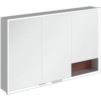 Villeroy & Boch My View+ szafka 120x16,8x75 cm z lustrem Wine Red A48212AH