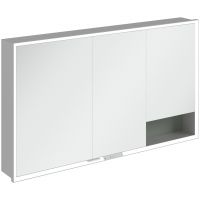 Villeroy & Boch My View+ szafka 130x16,8x75 cm z lustrem do zabudowy Soft Green A48213AF