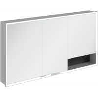 Villeroy & Boch My View+ szafka 140x16,8x75 cm z lustrem do zabudowy Volcano Black A48214VL