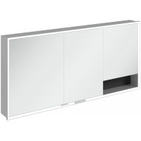 Villeroy & Boch My View+ szafka 160x16,8x75 cm z lustrem do zabudowy Volcano Black A48216VL