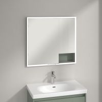 Villeroy & Boch My View+ szafka 80x16,8x75 cm z lustrem soft green A48280AF