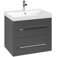 Villeroy & Boch Avento szafka 63x45,2x51,4 cm podumywalkowa wisząca Graphite A89000VR