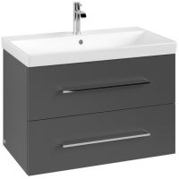 Villeroy & Boch Avento szafka 78x45,2x51,4 cm podumywalkowa wisząca Graphite A89100VR