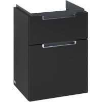 Villeroy & Boch Subway 2.0 szafka 44x35,2x59 cm podumywalkowa wisząca Volcano Black A90610VL