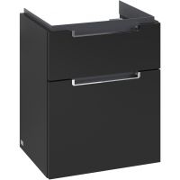 Villeroy & Boch Subway 2.0 szafka 48,5x38x59 cm podumywalkowa wisząca Volcano Black A90710VL