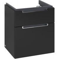 Villeroy & Boch Subway 2.0 szafka 53,7x42,3x59 cm podumywalkowa wisząca Volcano Black A90810VL