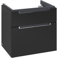 Villeroy & Boch Subway 2.0 szafka 63,7x45,4x59 cm podumywalkowa wisząca Volcano Black A91010VL