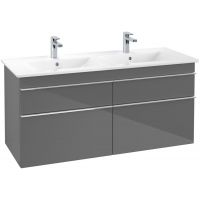 Villeroy & Boch Venticello szafka 125,3 cm podumywalkowa wisząca Glossy Grey A93001FP