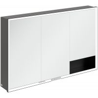 Villeroy & Boch My View+ szafka 120x16,8x75 cm z lustrem aluminium B4811200
