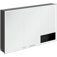 Villeroy & Boch My View+ szafka 120x16,8x75 cm z lustrem Volcano Black B48112VL