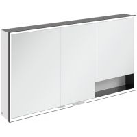 Villeroy & Boch My View+ szafka 75x16,8x140 cm z lustrem Brilliant White/czarny B48114VE