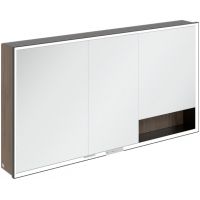 Villeroy & Boch My View+ szafka 75x16,8x140 cm z lustrem Arizona Oak/czarny B48114VH