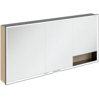 Villeroy & Boch My View+ szafka 75x16,8x160 cm z lustrem Nordic Oak/czarny B48116VJ