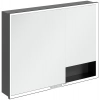 Villeroy & Boch My View+ szafka 100x16,8x75 cm z lustrem grafitowa B48210VR