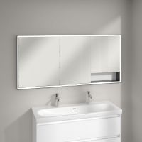 Villeroy & Boch My View+ szafka 160x16,8x75 cm z lustrem biała B48216VE