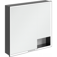 Villeroy & Boch My View+ szafka 80x16,8x75 cm z lustrem Brilliant White B48280VE