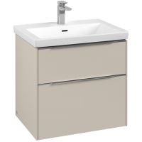Villeroy & Boch Subway 3.0 szafka 62,2 cm podumywalkowa wisząca Cashmere Grey C57600VN