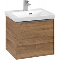 Villeroy & Boch Subway 3.0 szafka 47,3 cm podumywalkowa wisząca z oświetleniem LED Oak Kansas C580L0RH