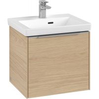 Villeroy & Boch Subway 3.0 szafka 47,3 cm podumywalkowa wisząca z oświetleniem LED Nordic Oak C580L0VJ