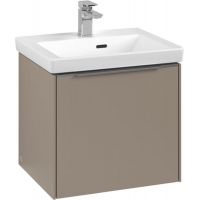 Villeroy & Boch Subway 3.0 szafka 47,3 cm podumywalkowa wisząca z oświetleniem LED Taupe C580L0VM