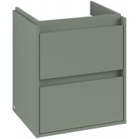 Villeroy & Boch Skyla szafka 52,2x42,4x59,6 cm podumywalkowa wisząca Soft Green C79300AF