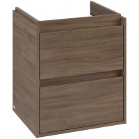 Villeroy & Boch Skyla szafka 52,2x42,4x59,6 cm podumywalkowa wisząca Arizona Oak C79300VH