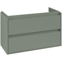 Villeroy & Boch Skyla szafka 97,2x43,9x59,6 cm podumywalkowa wisząca Soft Green C79900AF
