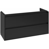 Villeroy & Boch Skyla szafka 117,2x43,9x59,6 cm podumywalkowa wisząca Volcano Black C80000VL