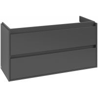 Villeroy & Boch Skyla szafka 117,2x43,9x59,6 cm podumywalkowa wisząca Graphite C80000VR