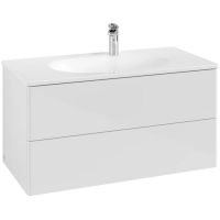 Villeroy & Boch Antao szafka 98,8x49,6x50,4 cm podumywalkowa wisząca biała K05000GF
