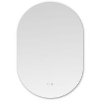 Zuma Line lustro 50x70 cm owalne z oświetleniem transparentne 003064-030823