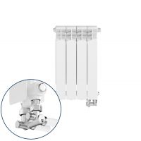 KFA Armatura G500F/D/4 grzejnik pokojowy 57,2x32,2 cm podłączenie dolne biały 789-041-44