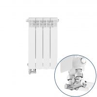 KFA Armatura G500F/D/4 grzejnik pokojowy 57,2x32,2 cm podłączenie dolne biały 789-043-44
