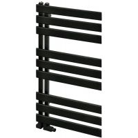 LaVita Flank grzejnik łazienkowy drabinkowy 75x50 cm czarny