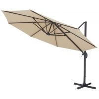 Mirpol Kazuar M parasol ogrodowy 3 m boczny beżowy