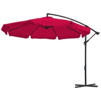 Mirpol Czapla parasol ogrodowy 3 m boczny fuksja