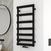 Oltens Varme grzejnik łazienkowy drabinkowy 89,5x50 cm czarny 55000300